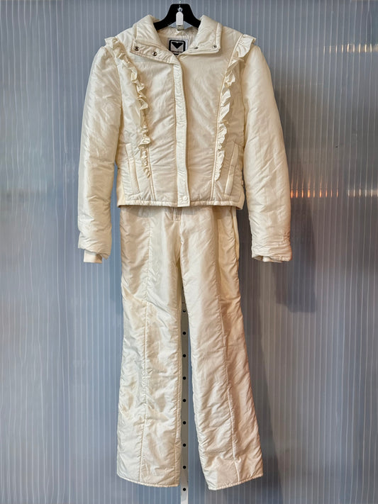 1980s Obermeyer Puffer Jacket & Snow Bib Set