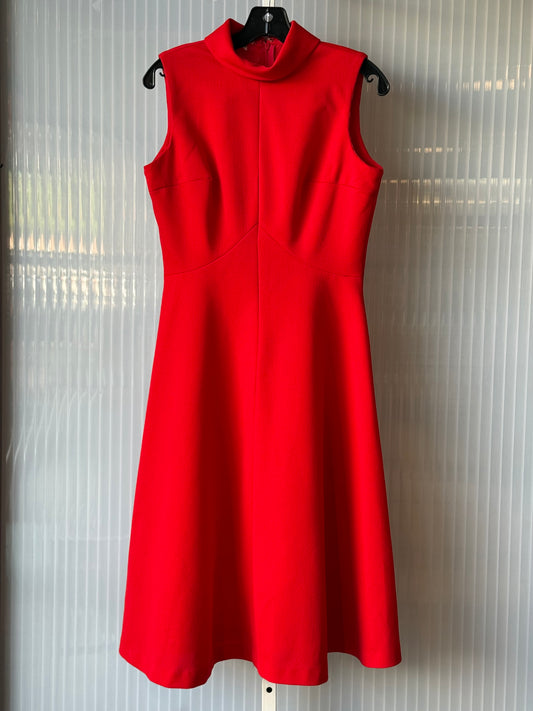 1960s Red A-Line Dress