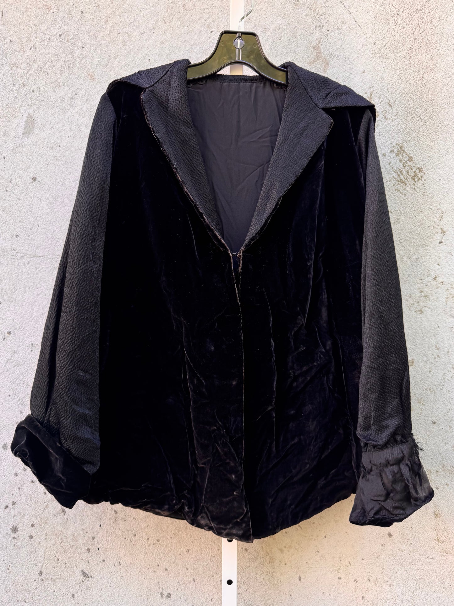 Black Velvet Blazer Jacket