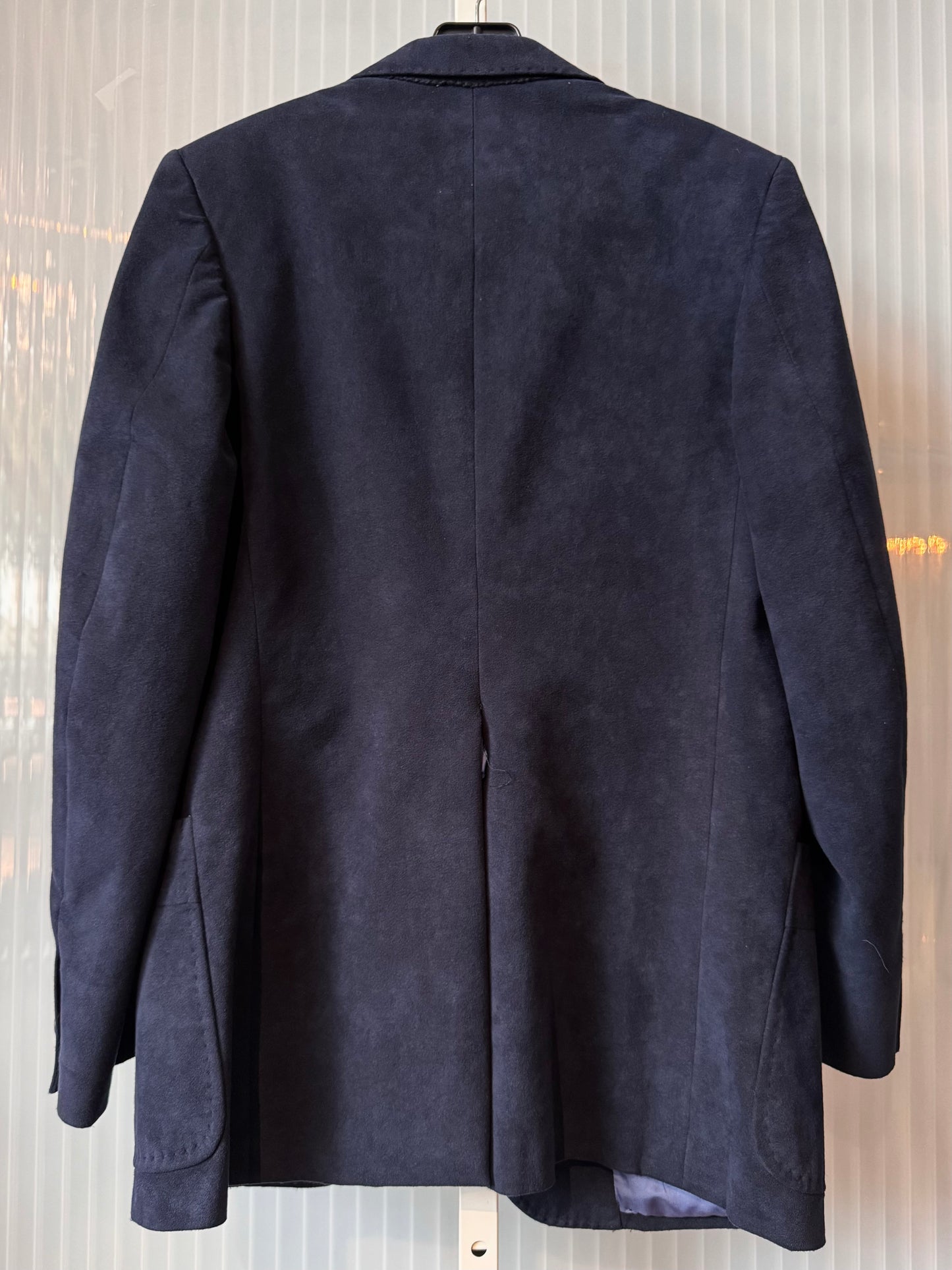 1960s Navy Wool Suit Jacket