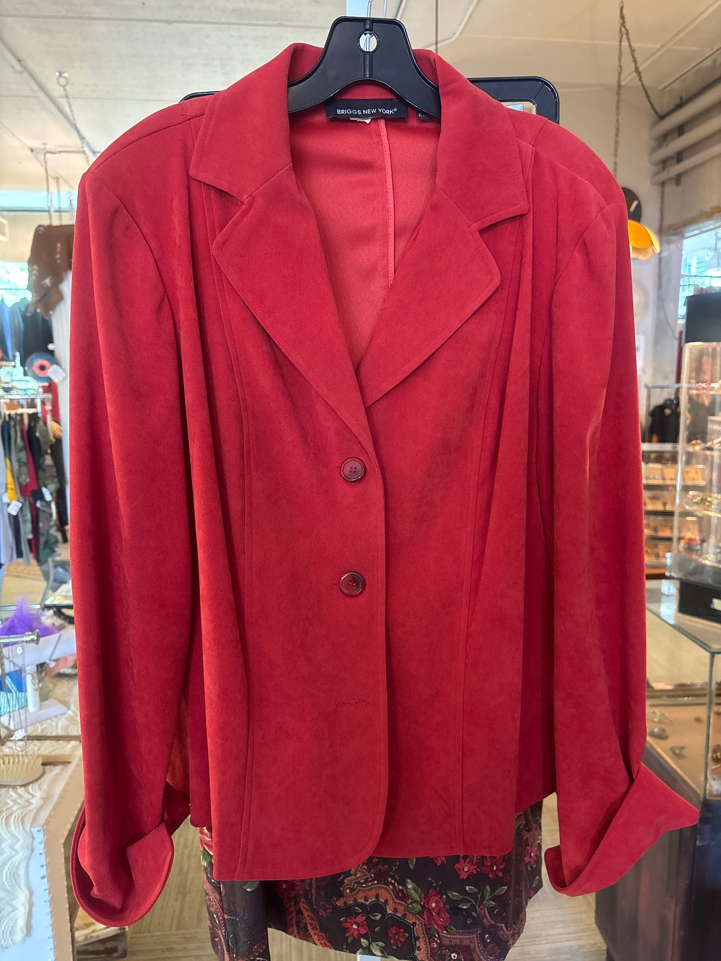 1990s Brick Red Jacket