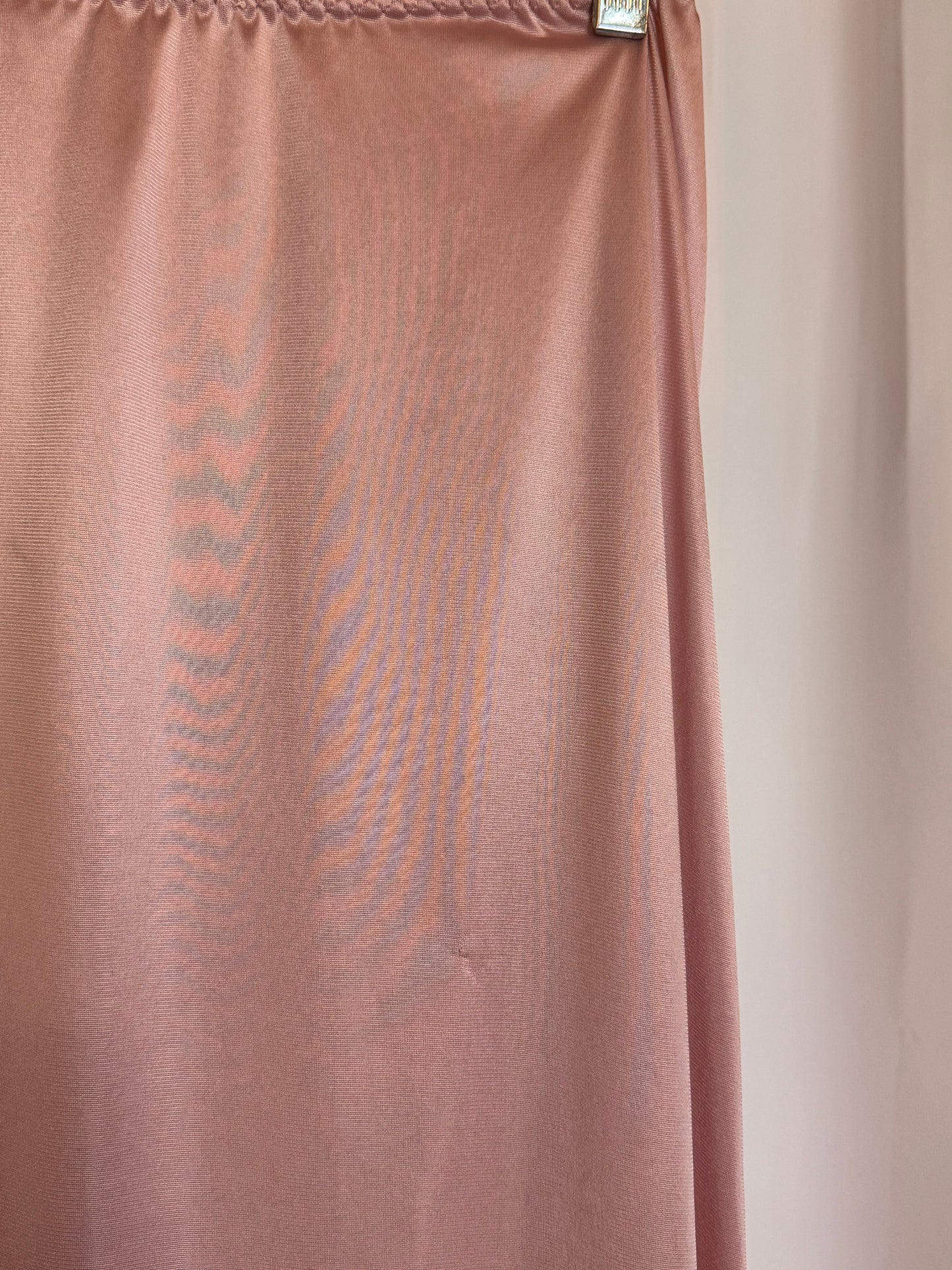 1980s Pink Skirt Slip