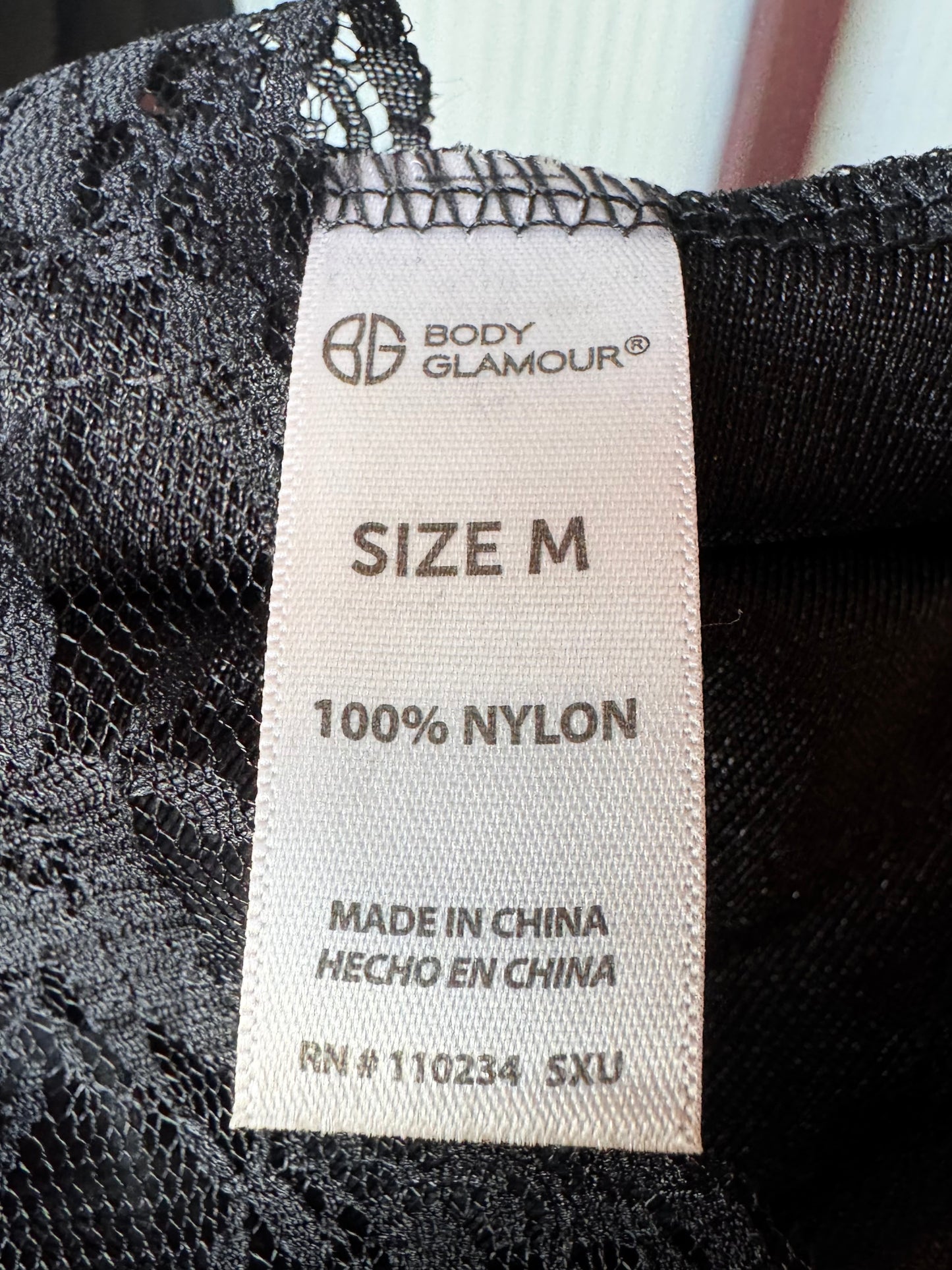 Y2K Dainty Black Slip