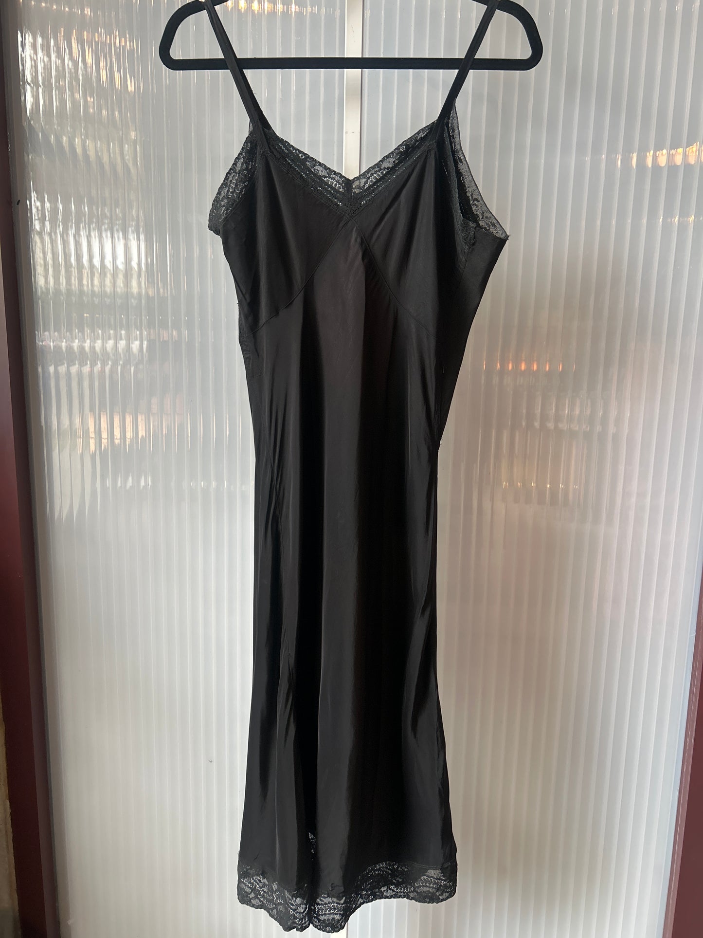1950s/60s Black Slip