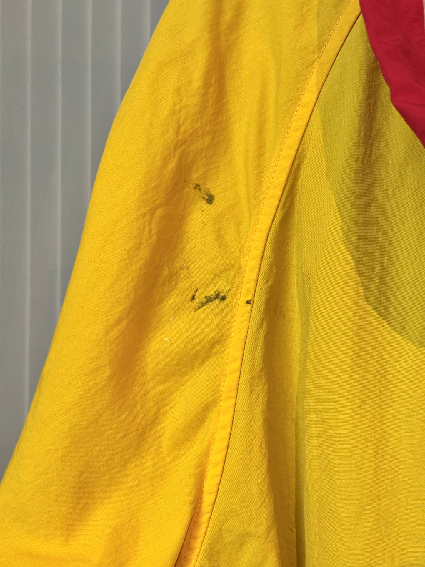 1990s Tommy Hilfiger Yellow & Red Windbreaker