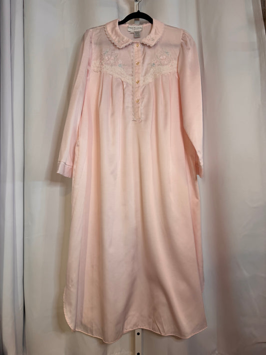 Y2K Miss Elaine Pink Nightgown