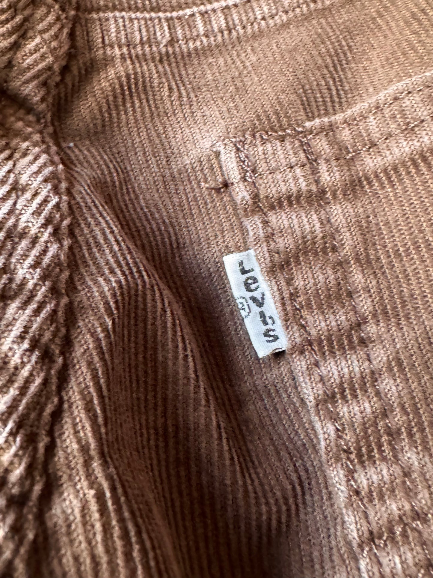 1980s Levi's Western Brown Corduroy Pants