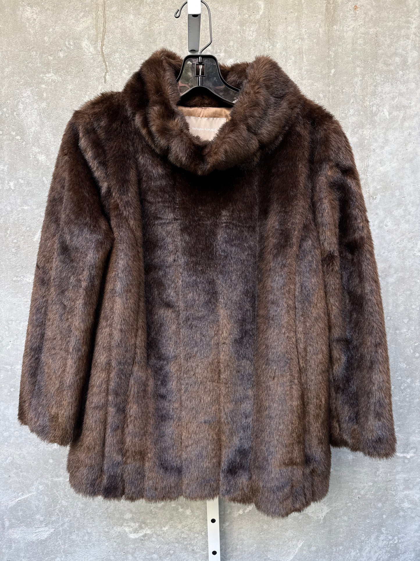 Banana Republic Faux Fur Pullover
