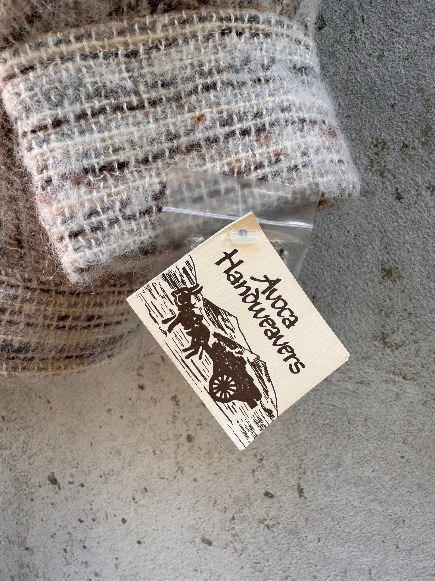 1980s Deadstock Cream Wool Jacket