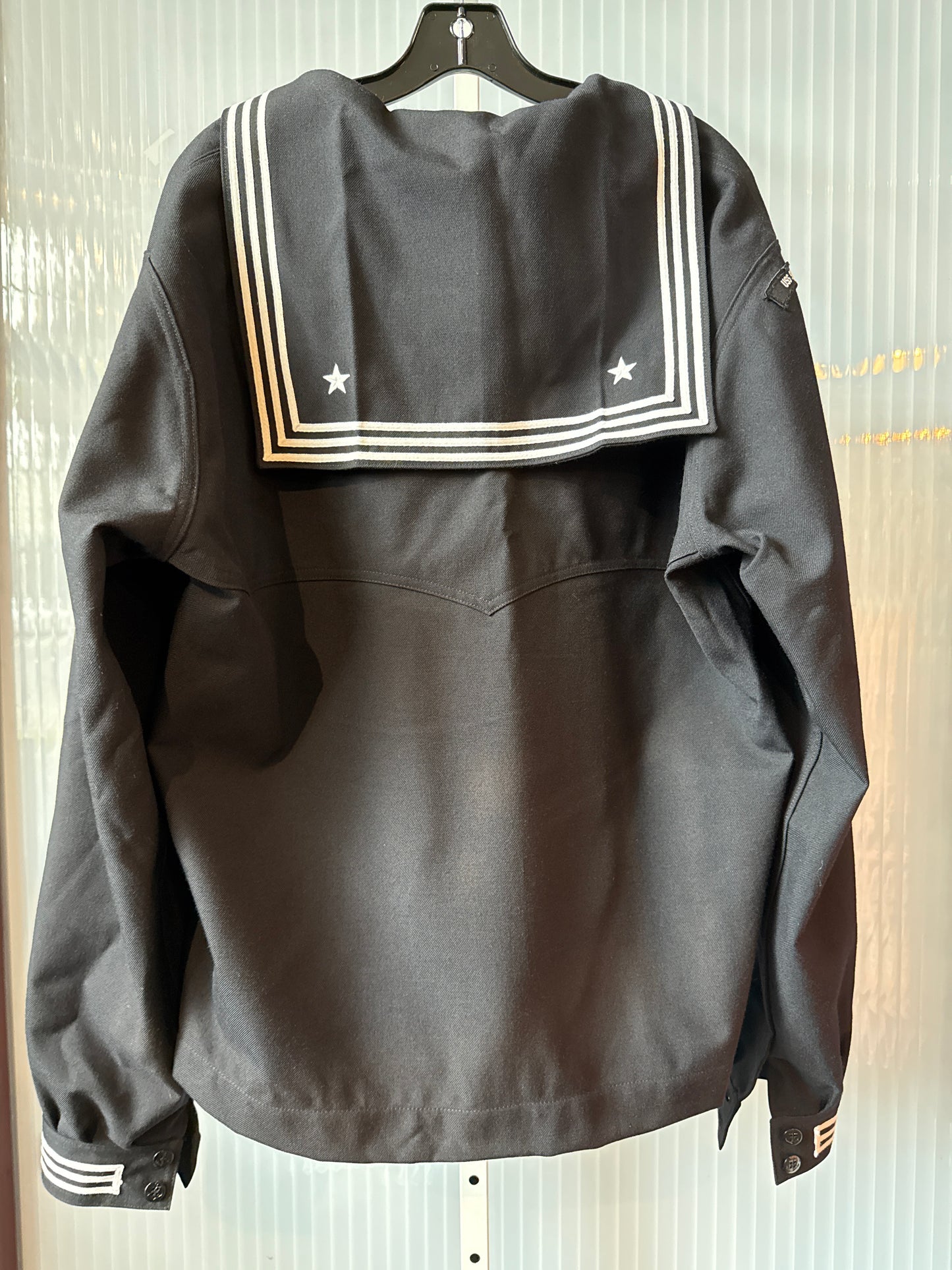 1940s WW2 Black Navy Uniform Shirt