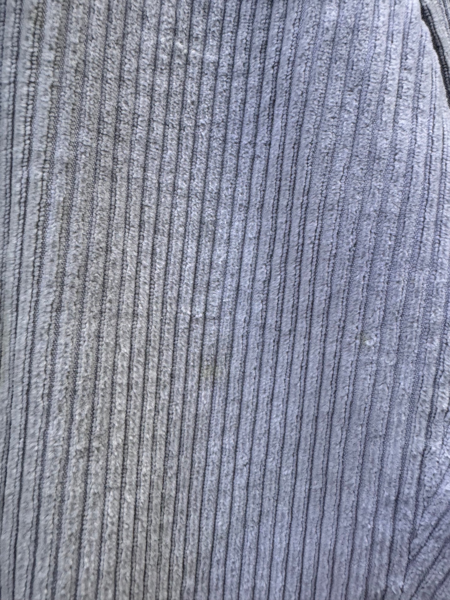 1970s Light Grey Wide Wale Corduroy Pants