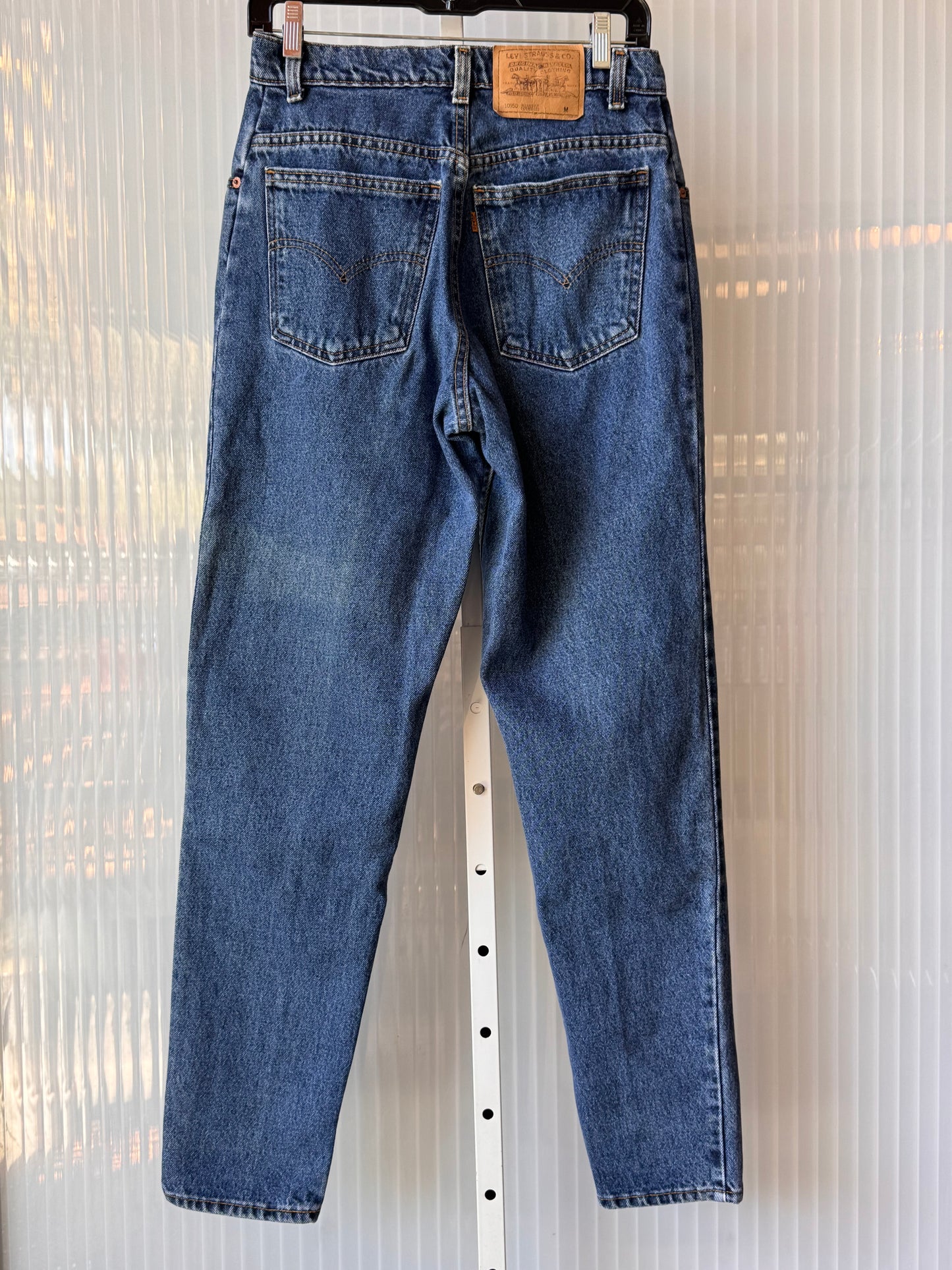 1980s Orange-Tab Levi's Blue Jeans