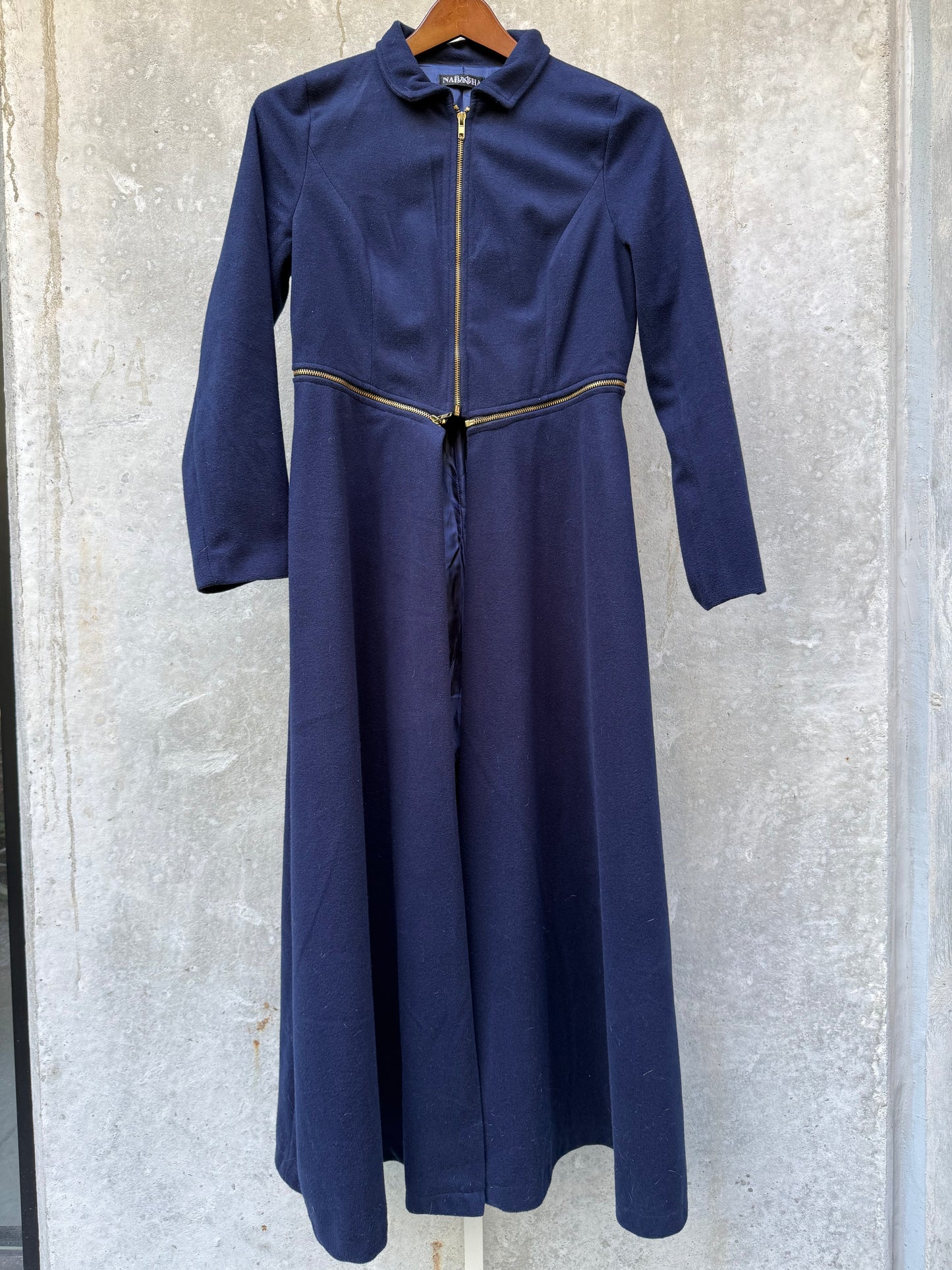 Navy Zip-Apart 2 in 1 Jacket