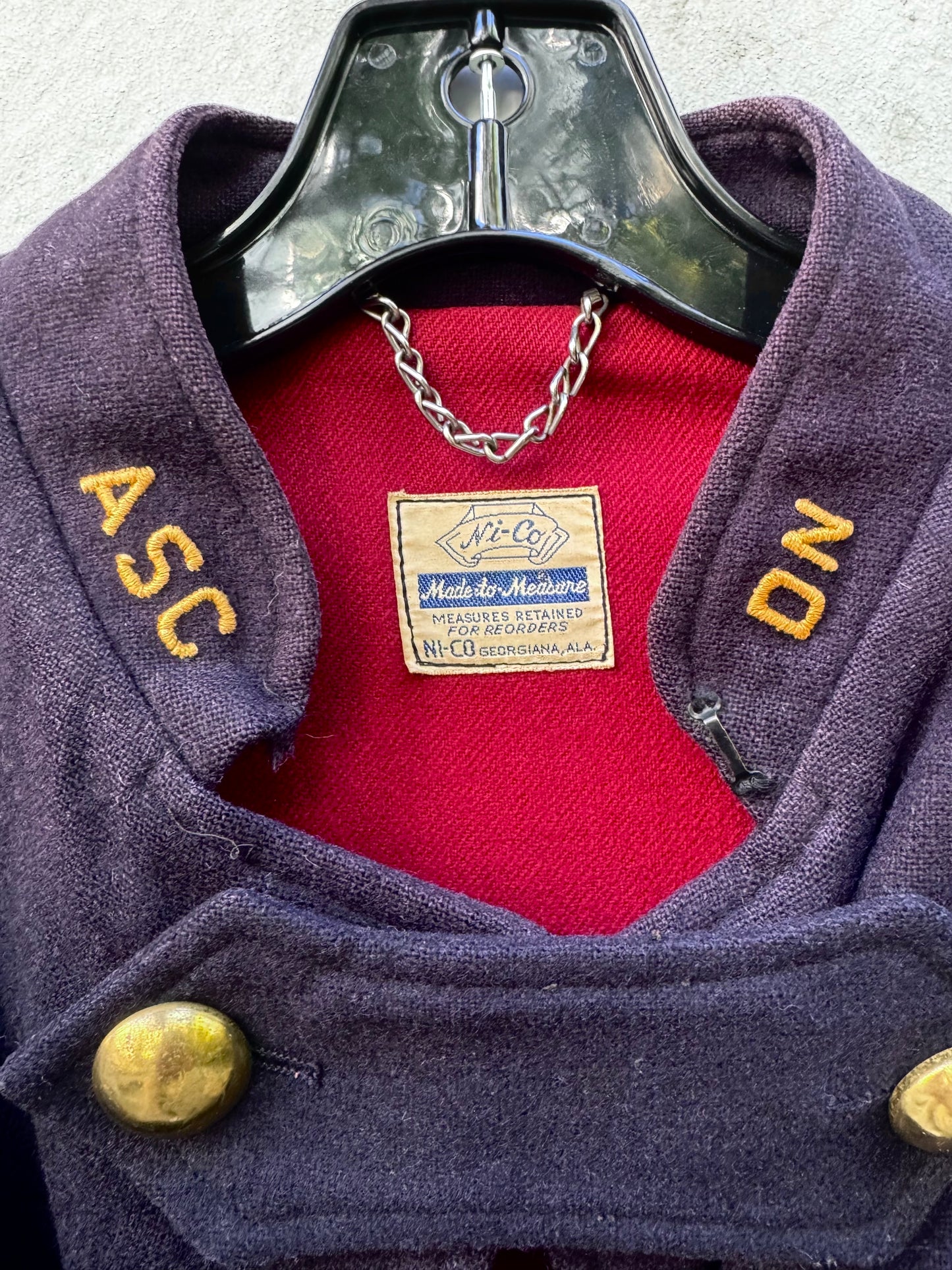 1940s WWII Navy Blue Nurse's Cape