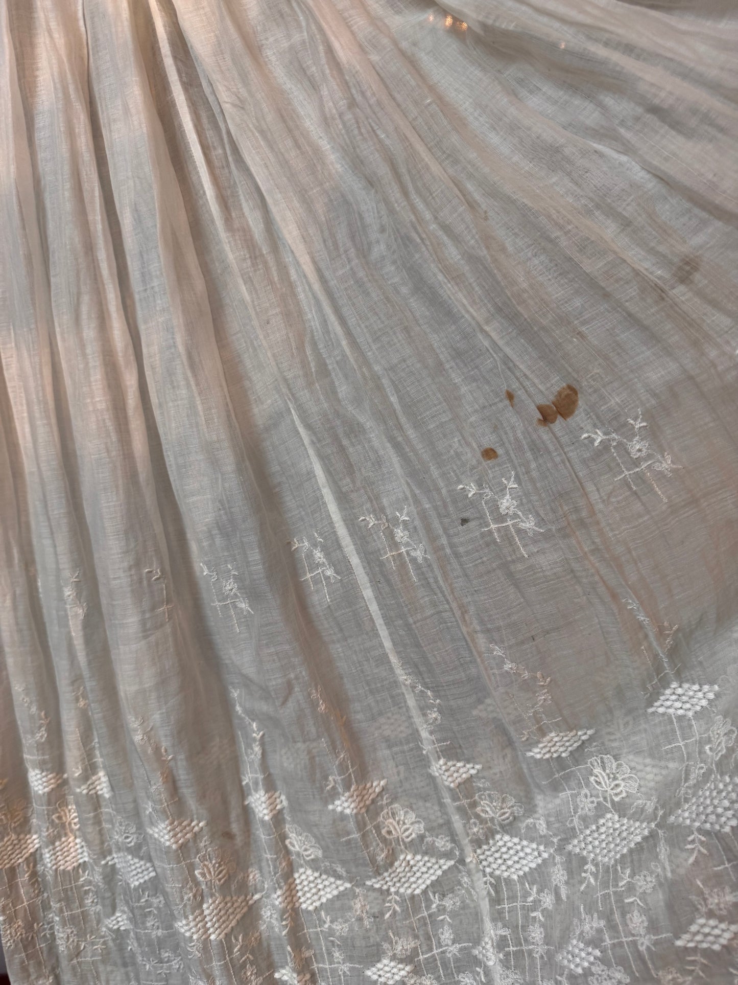 Edwardian White “Lingerie Dress”