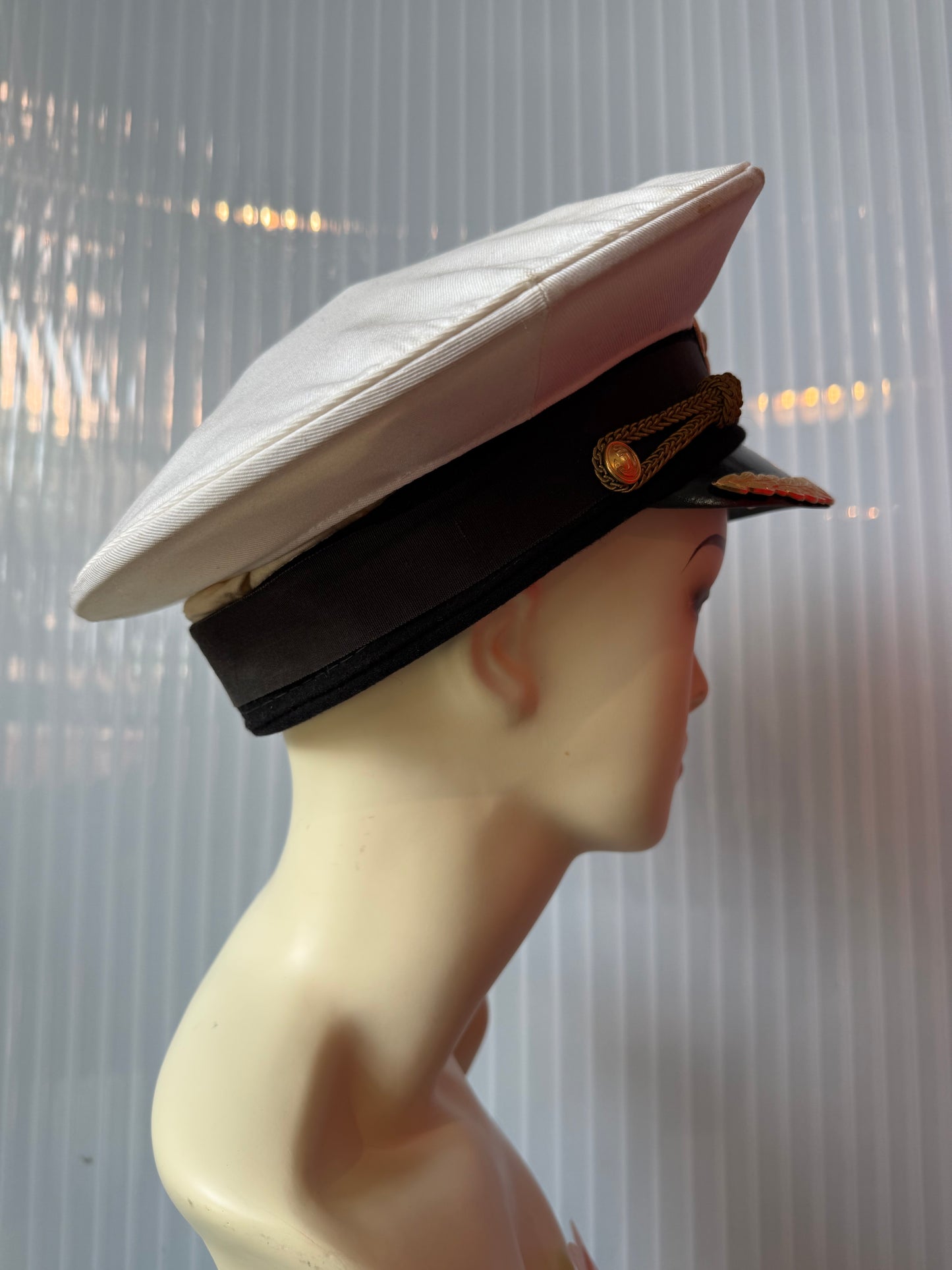 1970s Russian Soviet Navy Officer Hat