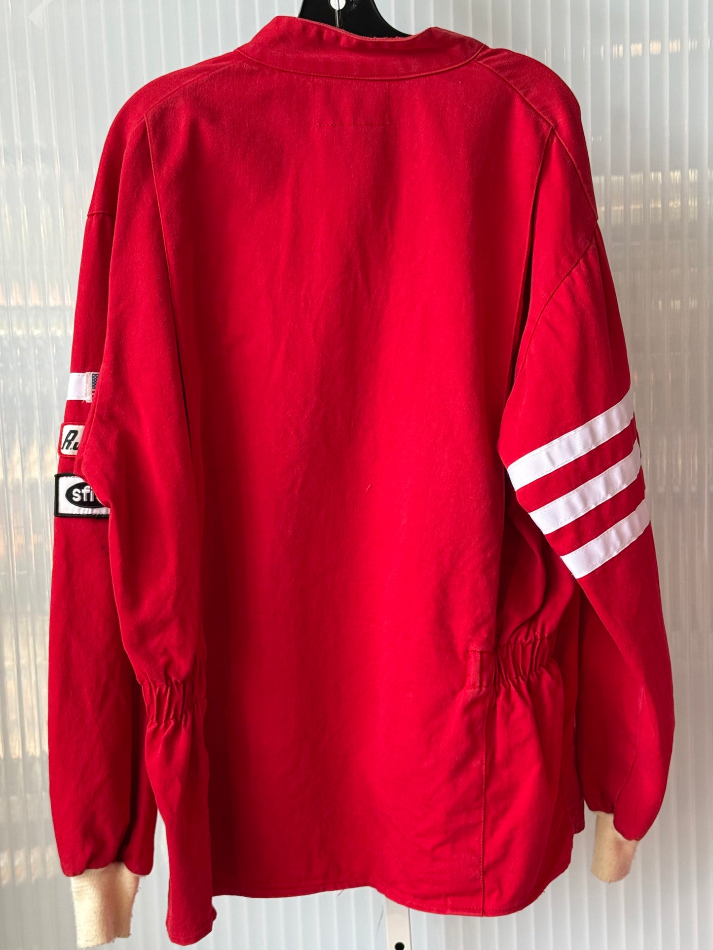 1980s Red Racing Jacket