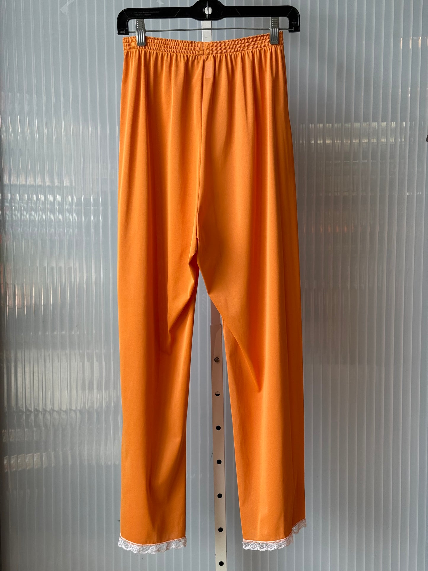Late 50s/Early 60s Orange 2-Piece Pajama Set