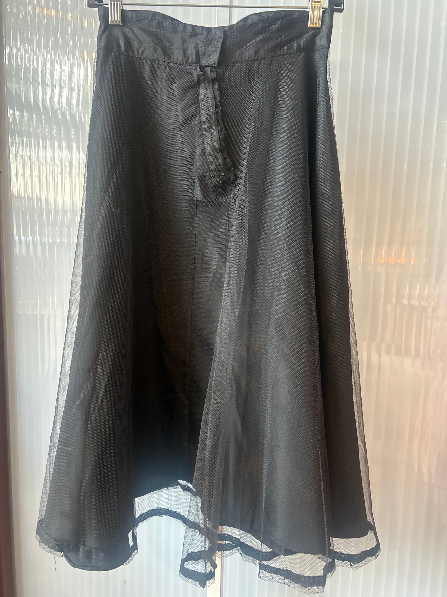 1950s? Black Layered Petticoat
