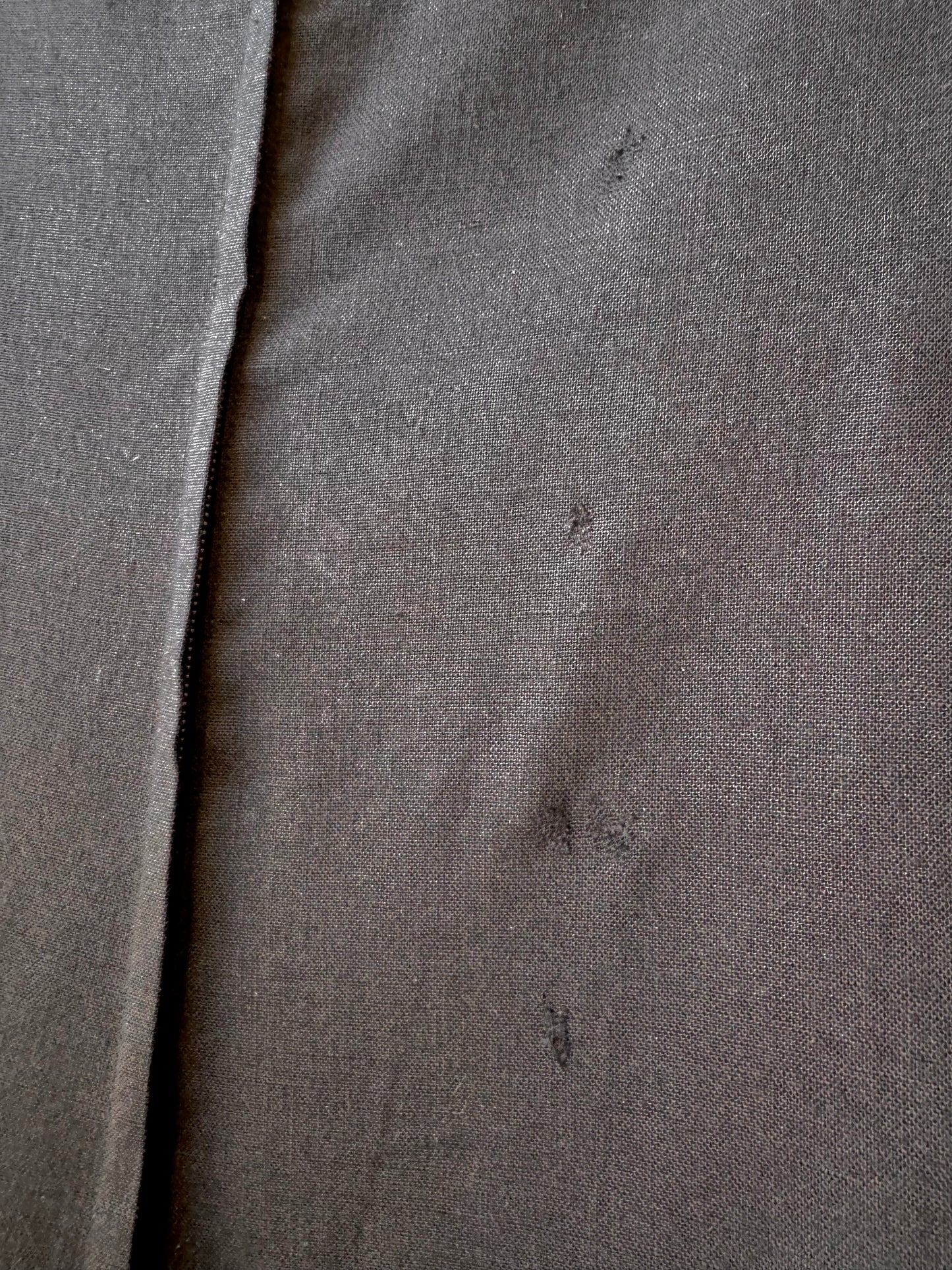 1960s Does 20s Black Short-Sleeve Shift Dress