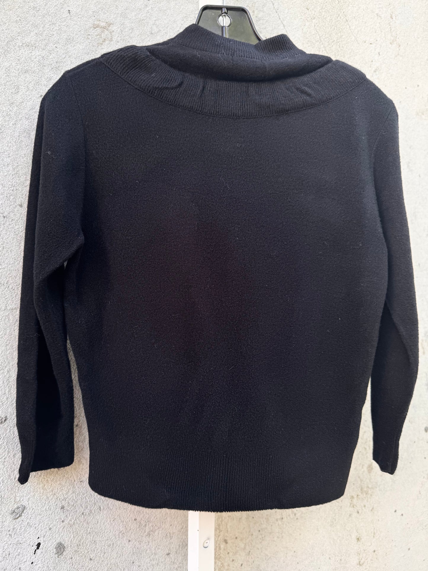 1960s Black Turtleneck Sweater