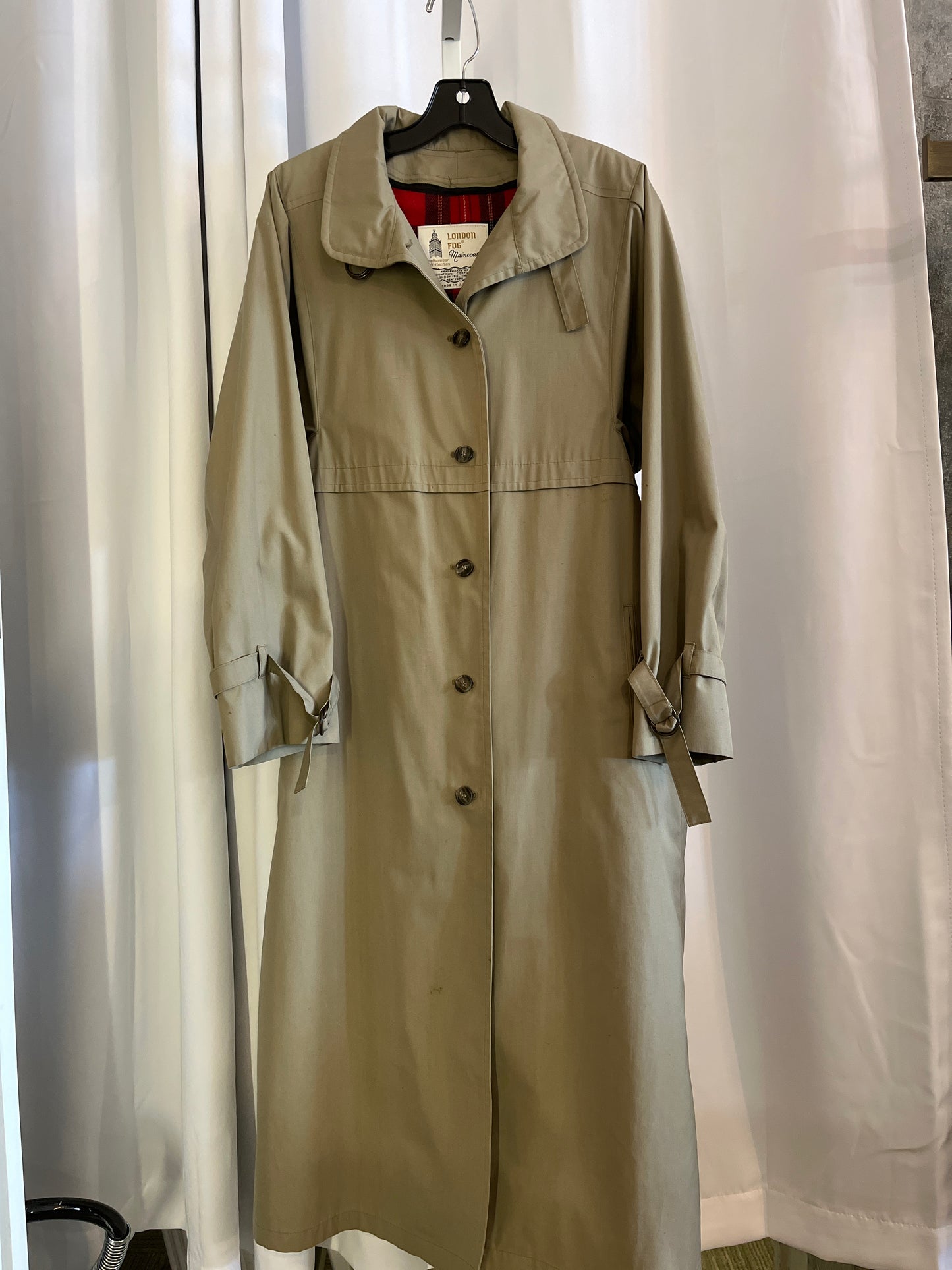 London Fog Tan Trench Coat