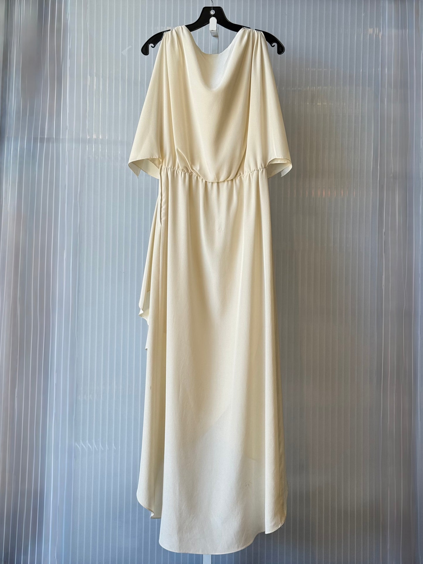 1970s Cream Caftan Gown