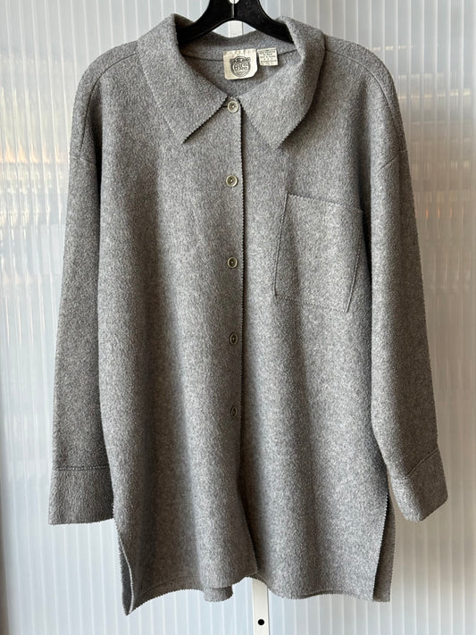 1990s Grey Felt Outerwear