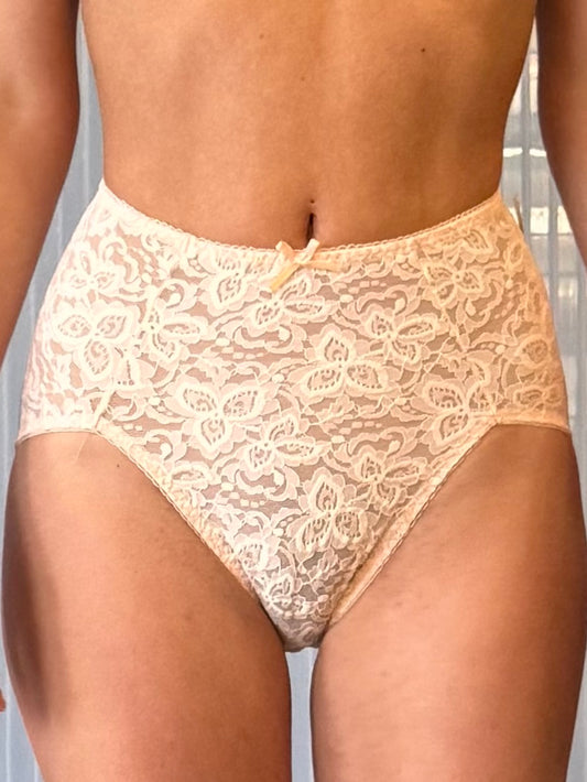 1980s Bali Pink Lace Panty