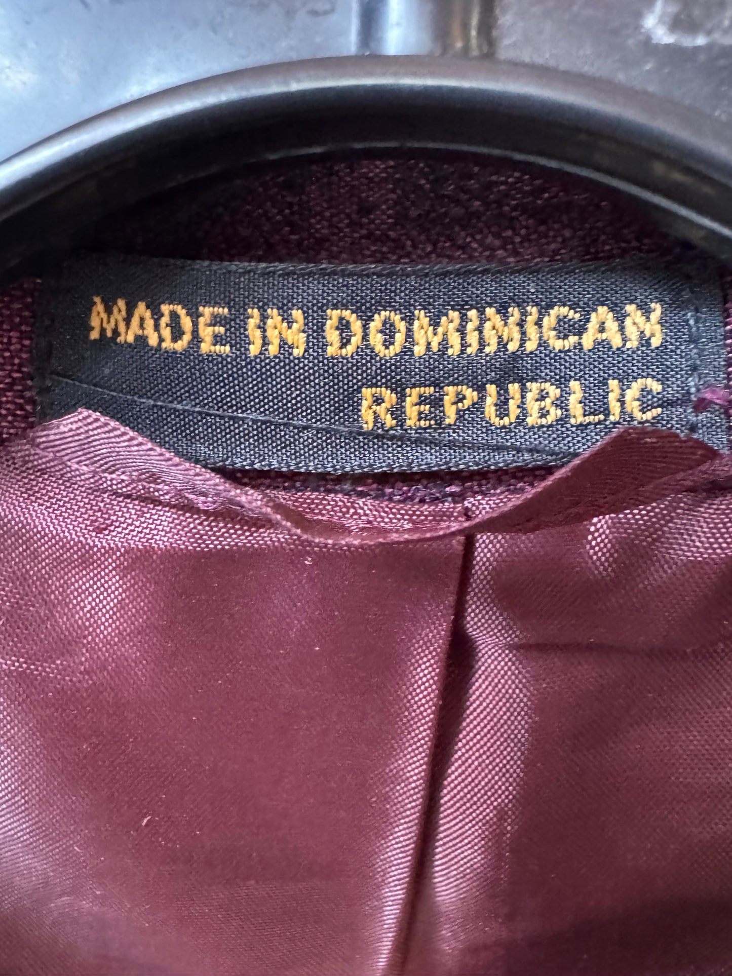 1990s Purple & Black Striped Suit Set