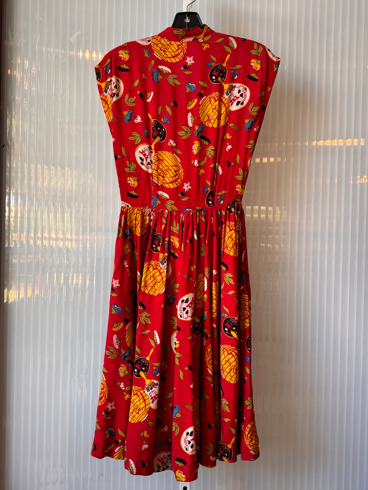 Y2K Red Chinese Dress