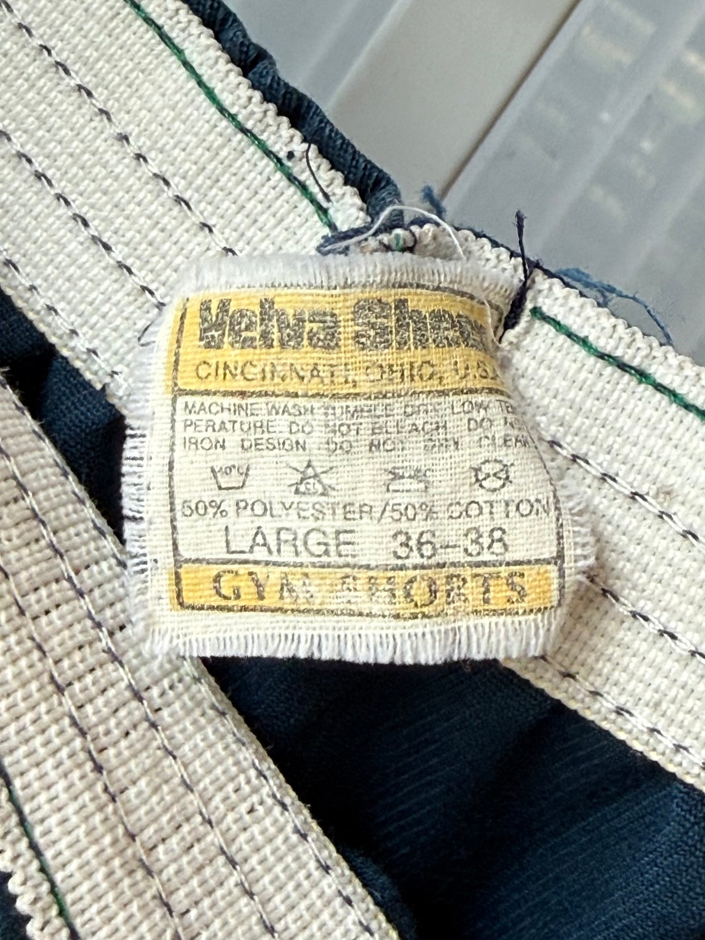 1970s Blue & White University of Colorado Gym Shorts