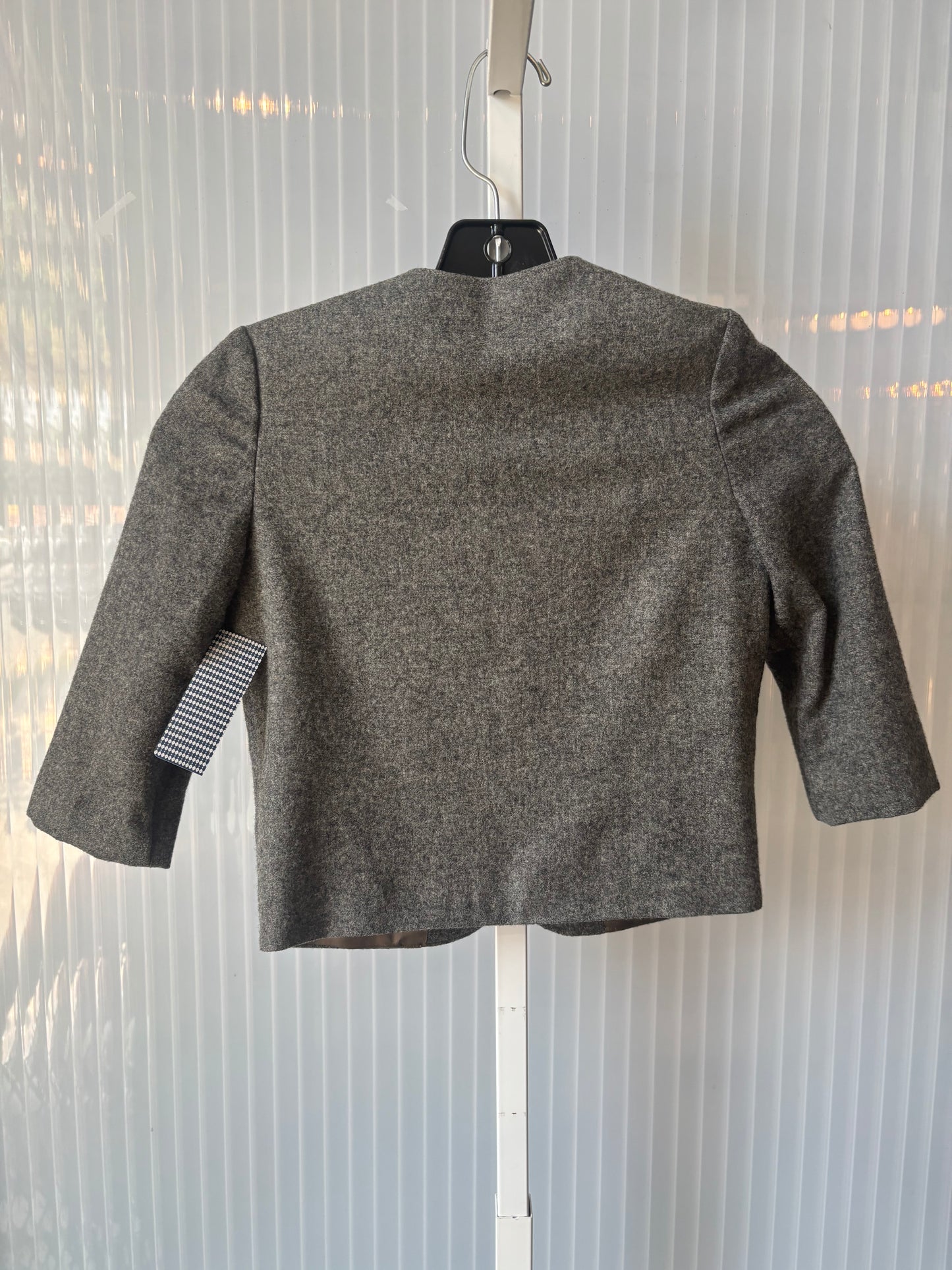 1960s Gray Wool Childrens Blazer