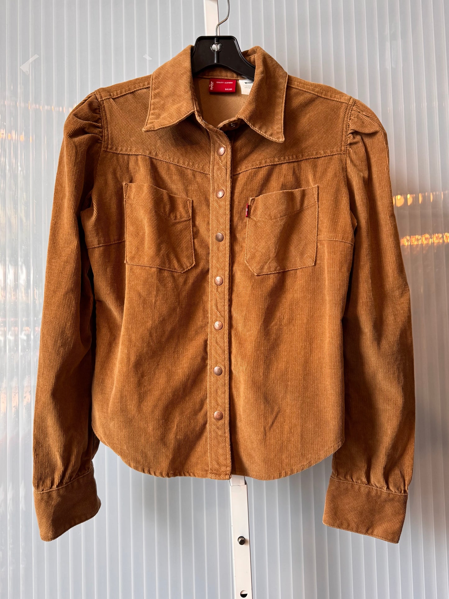 Y2K Levi's Light Brown Corduroy Jacket