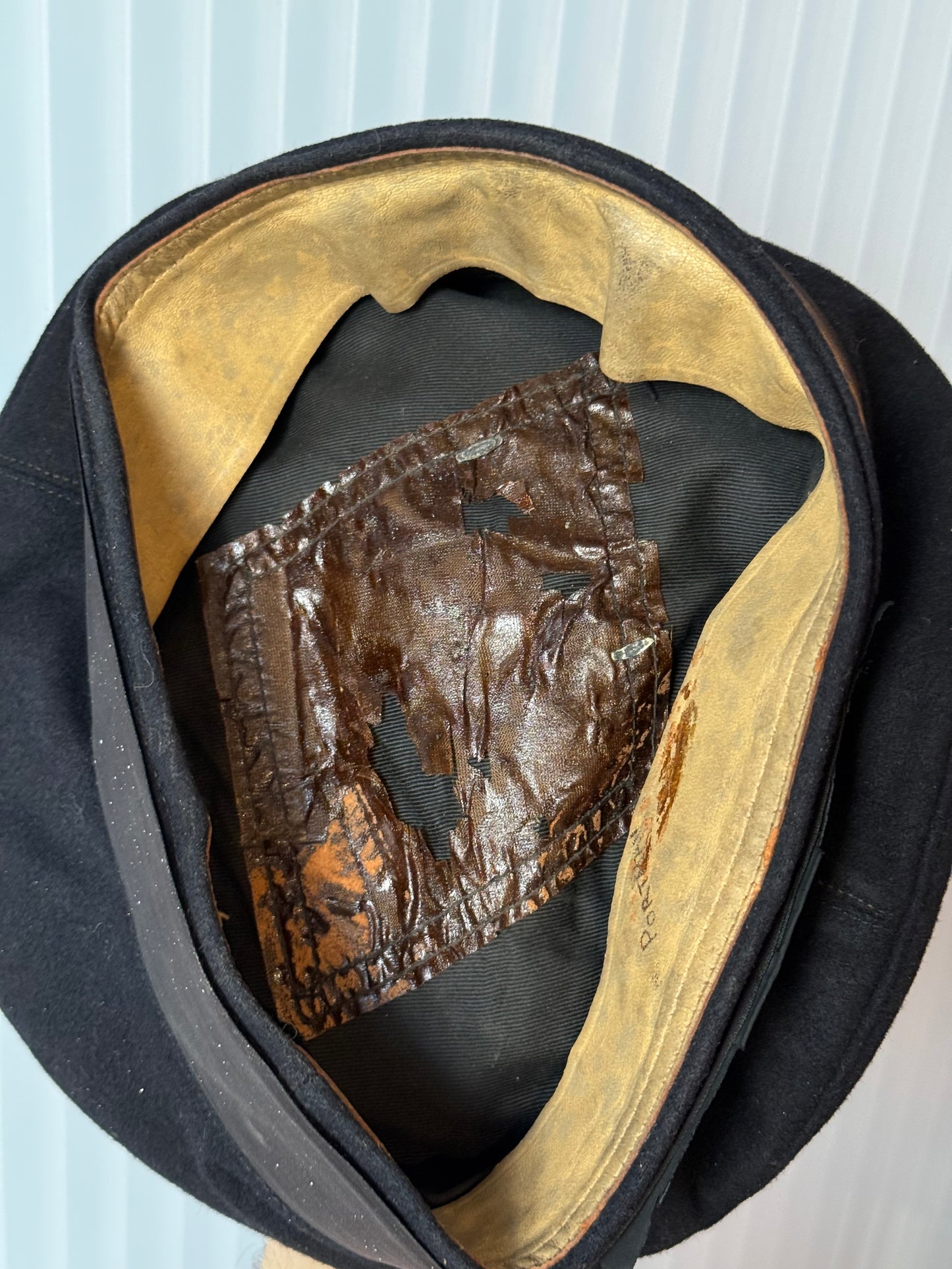 WW2 U.S. Coast Guard Flat Cap Uniform Hat