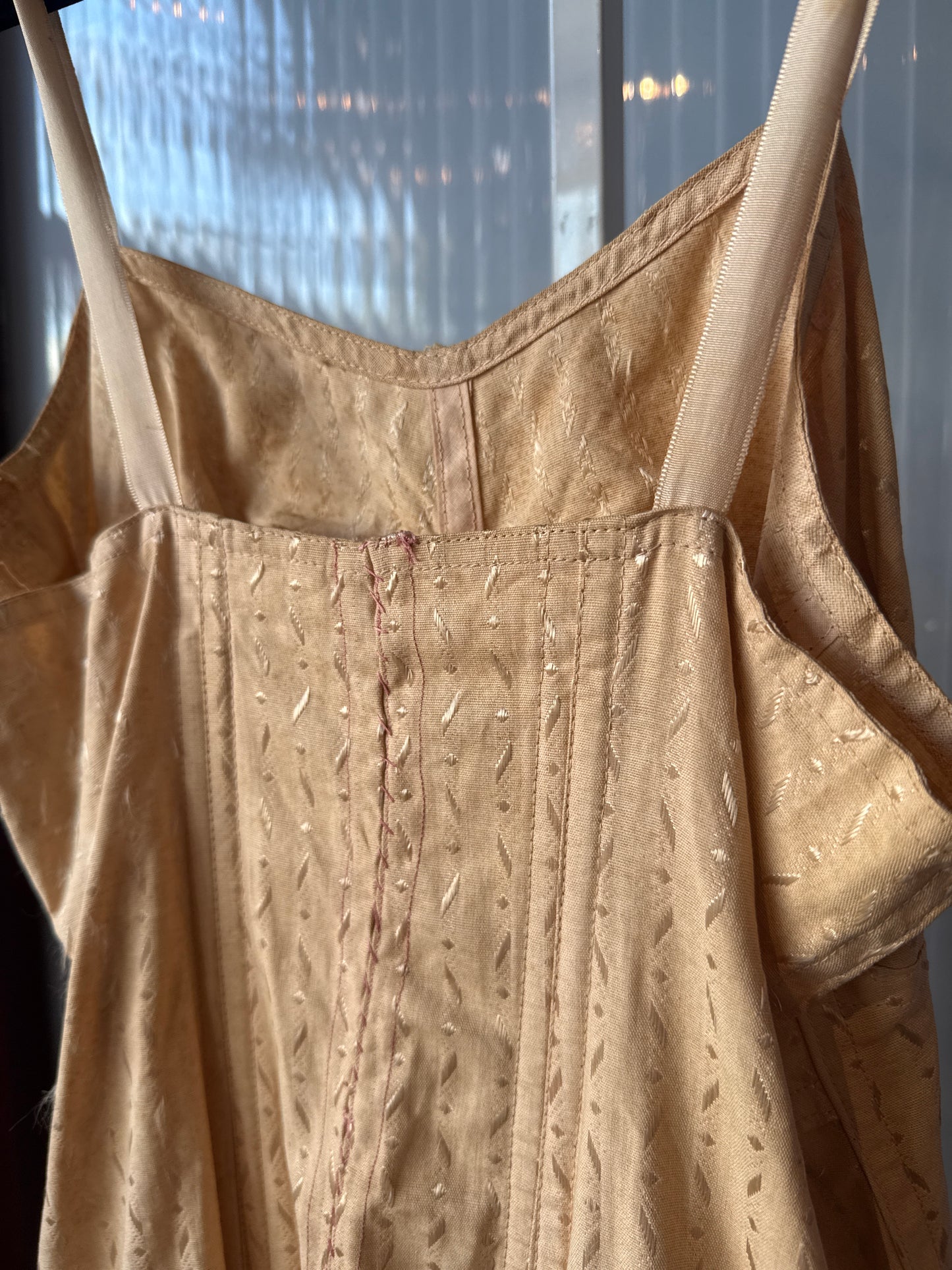 1950s Cream Corselette Girdle