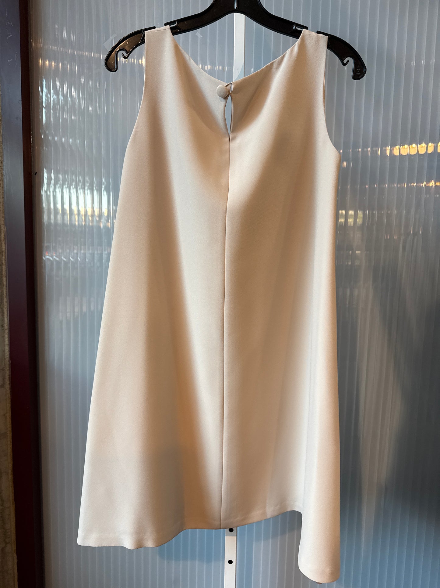 1960s Cream A-Line Dress and Coat Set