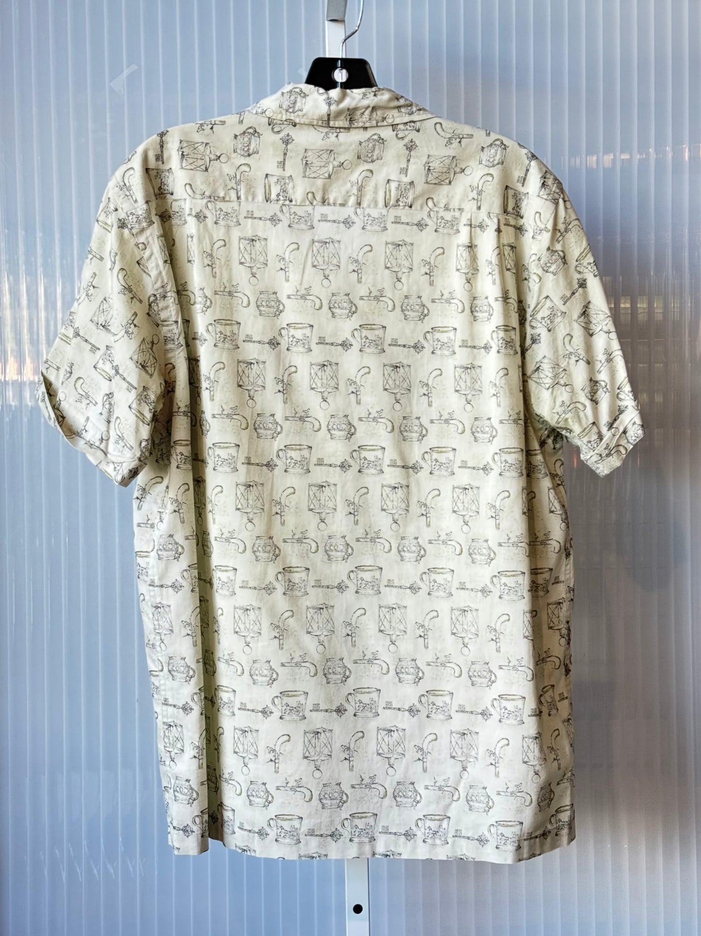 1970s Pale Green Cowboy Collared Shirt