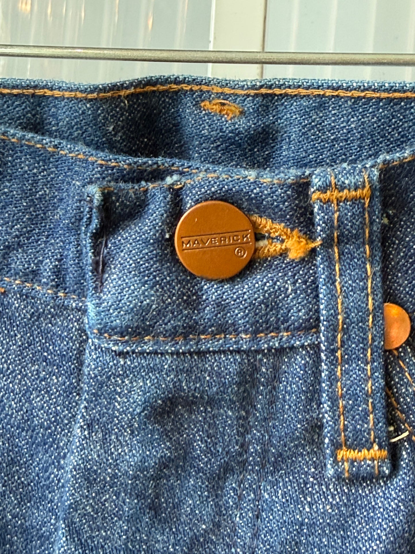 1970s Straight Leg Maverick Jeans