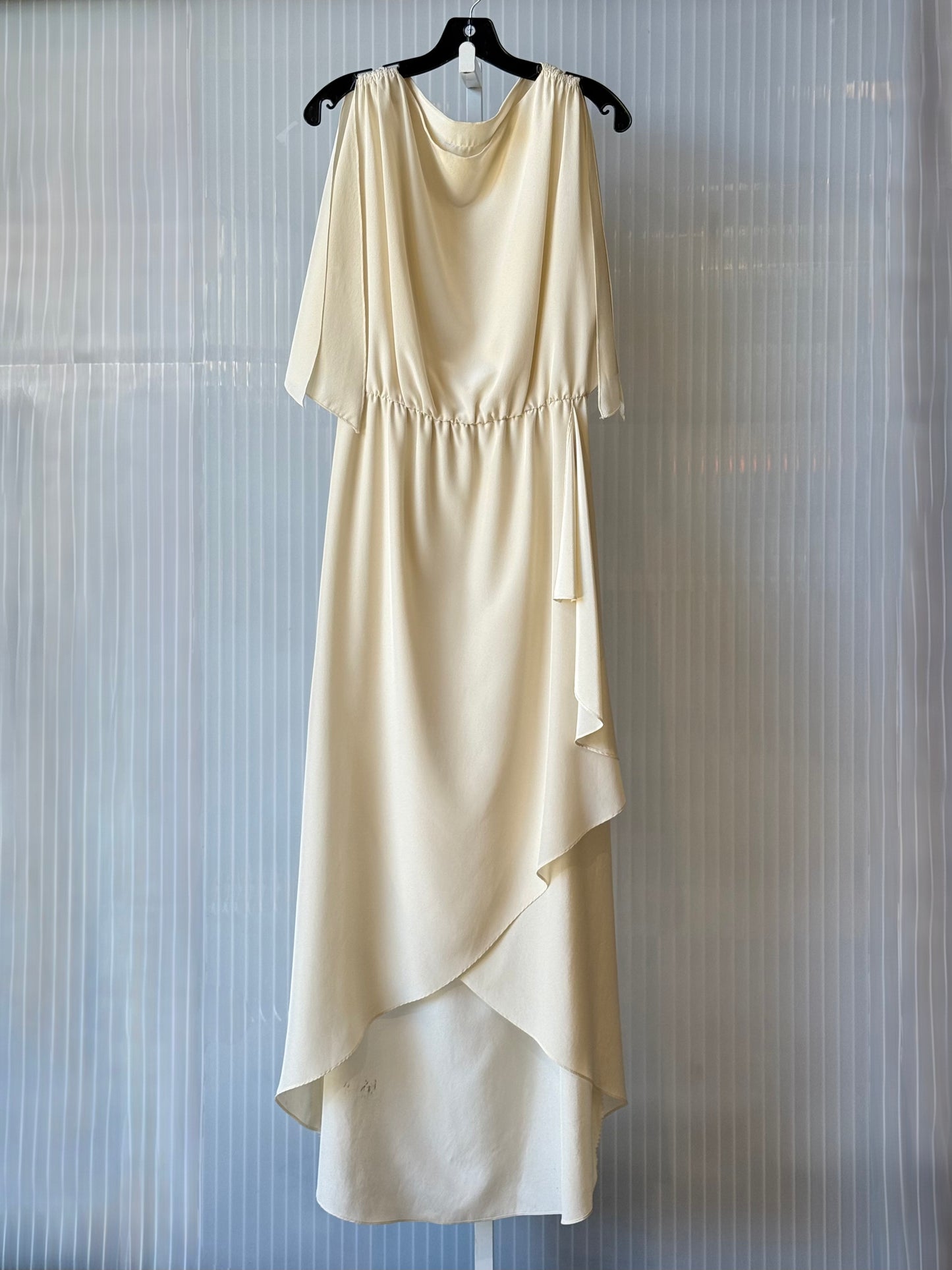 1970s Cream Caftan Gown