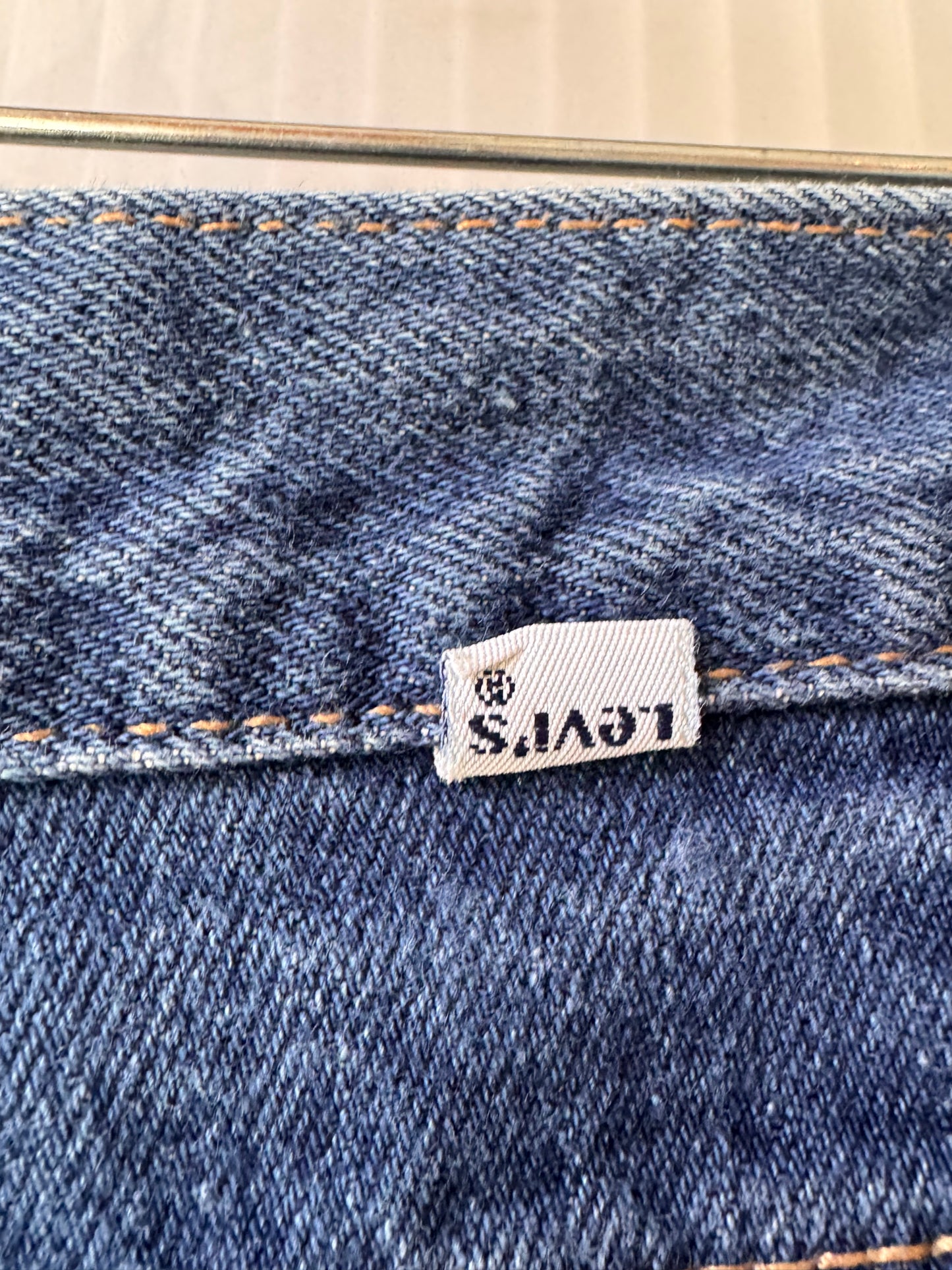 1980s Levi's Misses Pleated Jeans