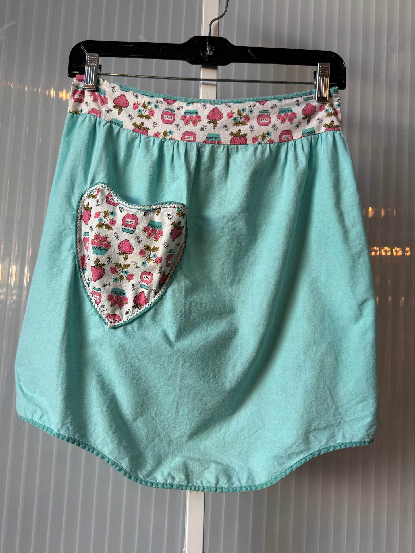 Teal & Pink Jam Print Apron