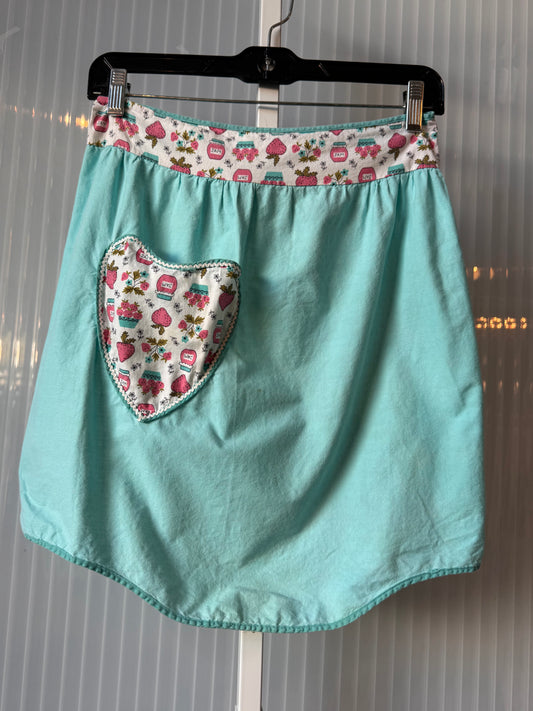 Teal & Pink Jam Print Apron