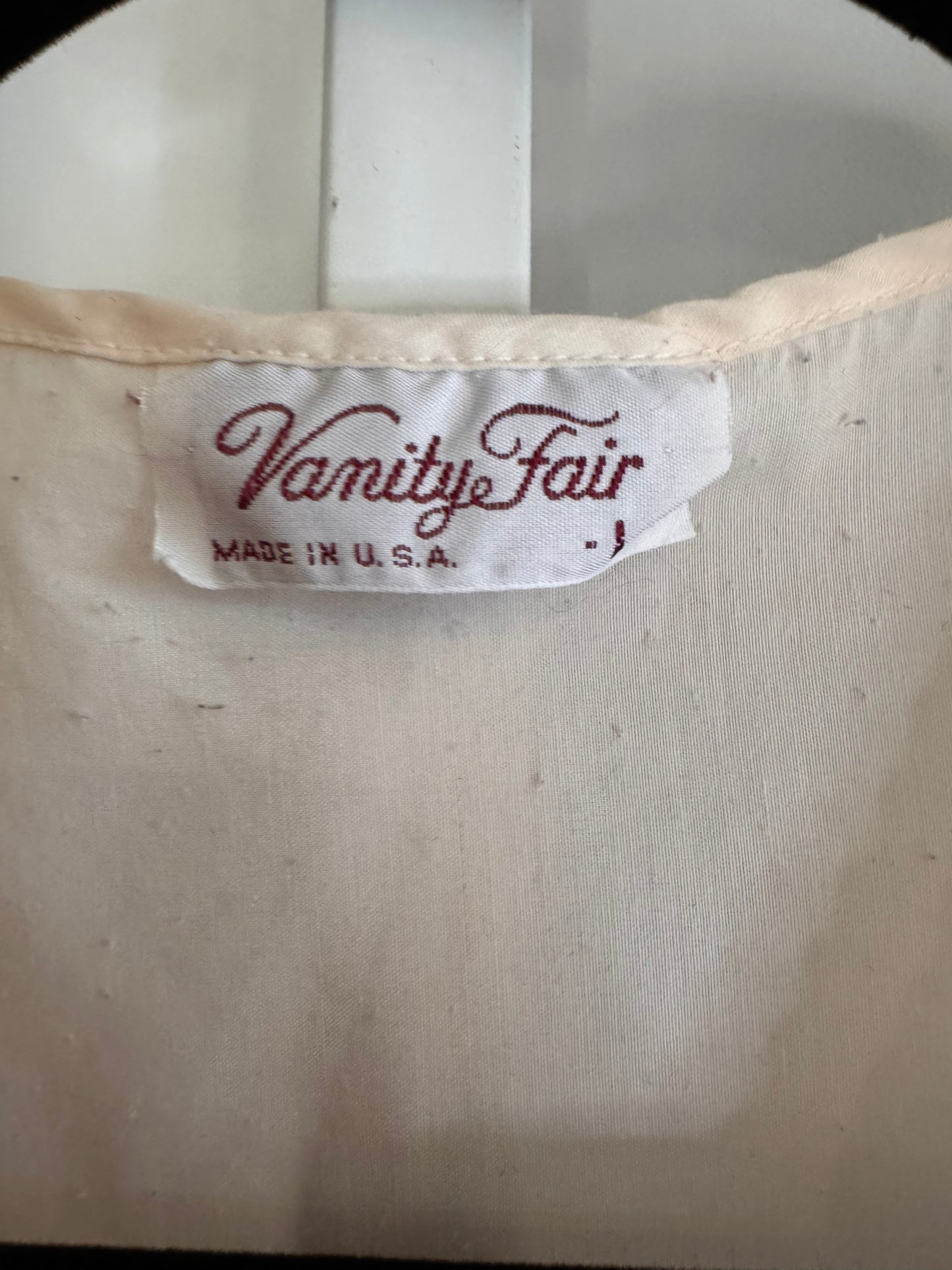 1960s Pale Pink Night Gown