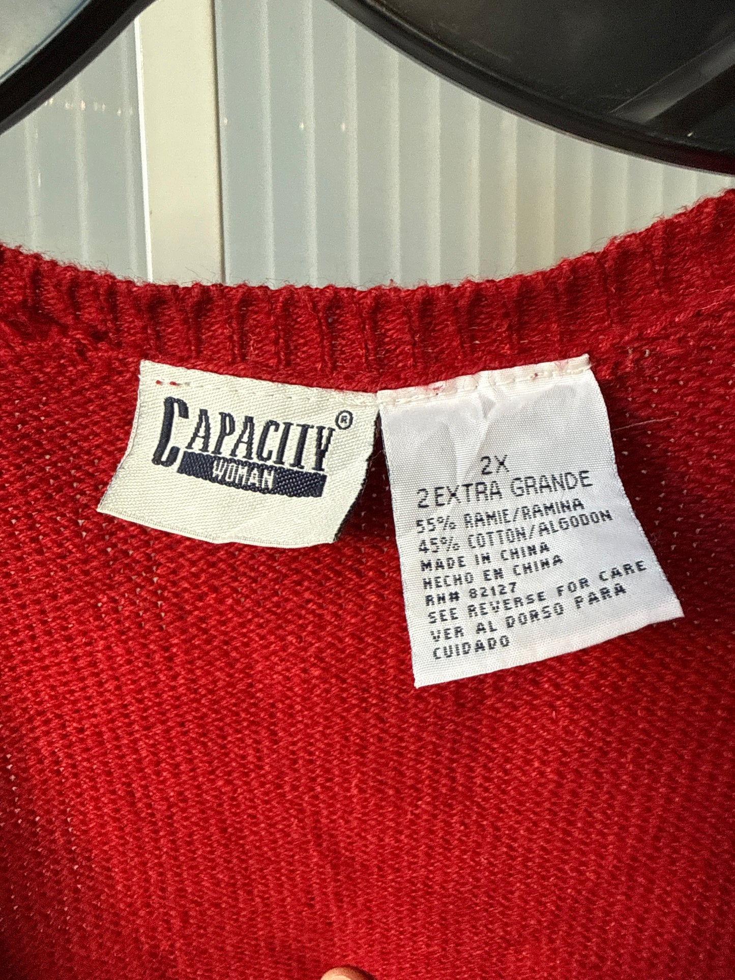 1980s Teacher Knit Sweater Vest