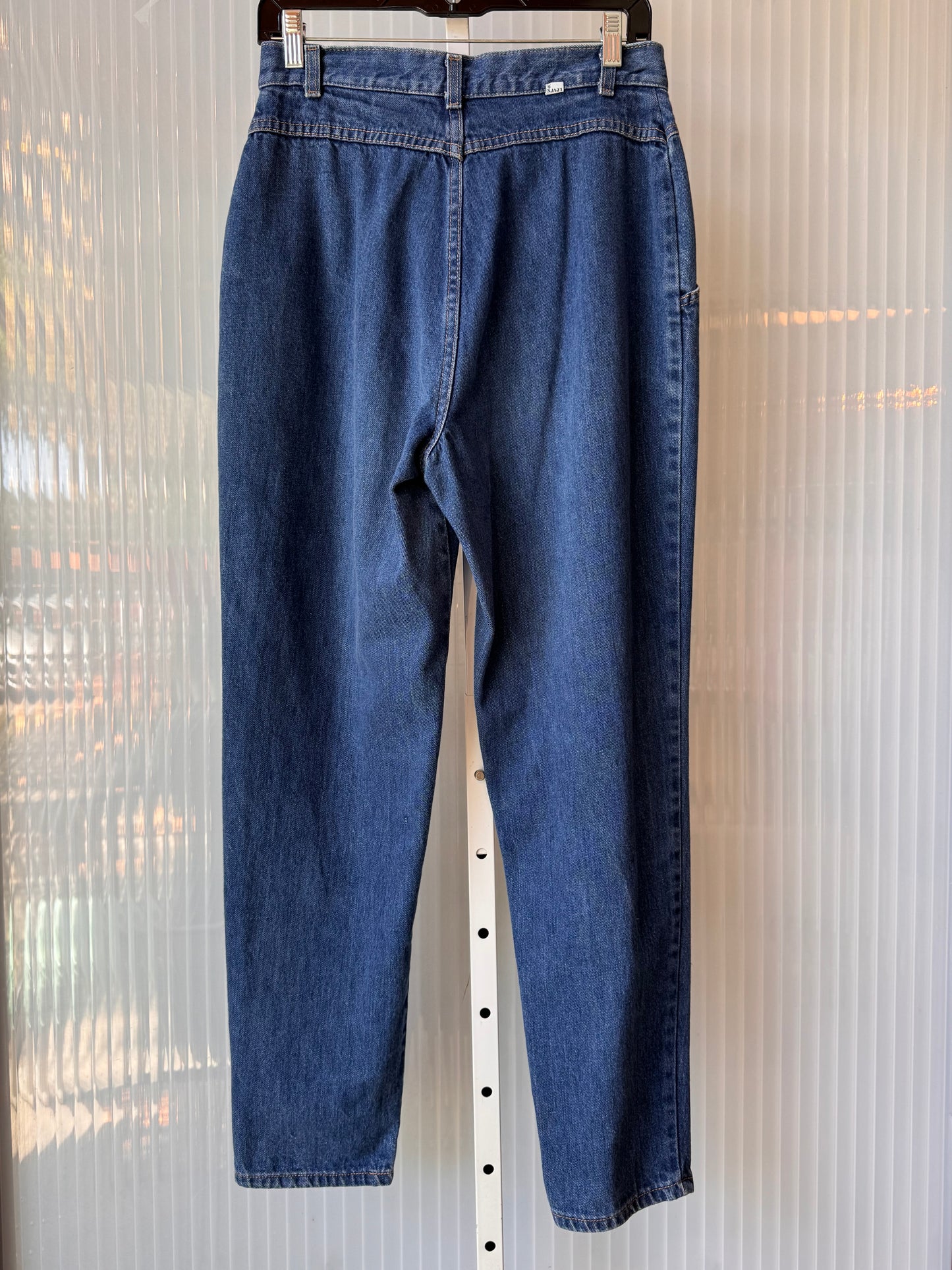 1980s Levi's Misses Pleated Jeans