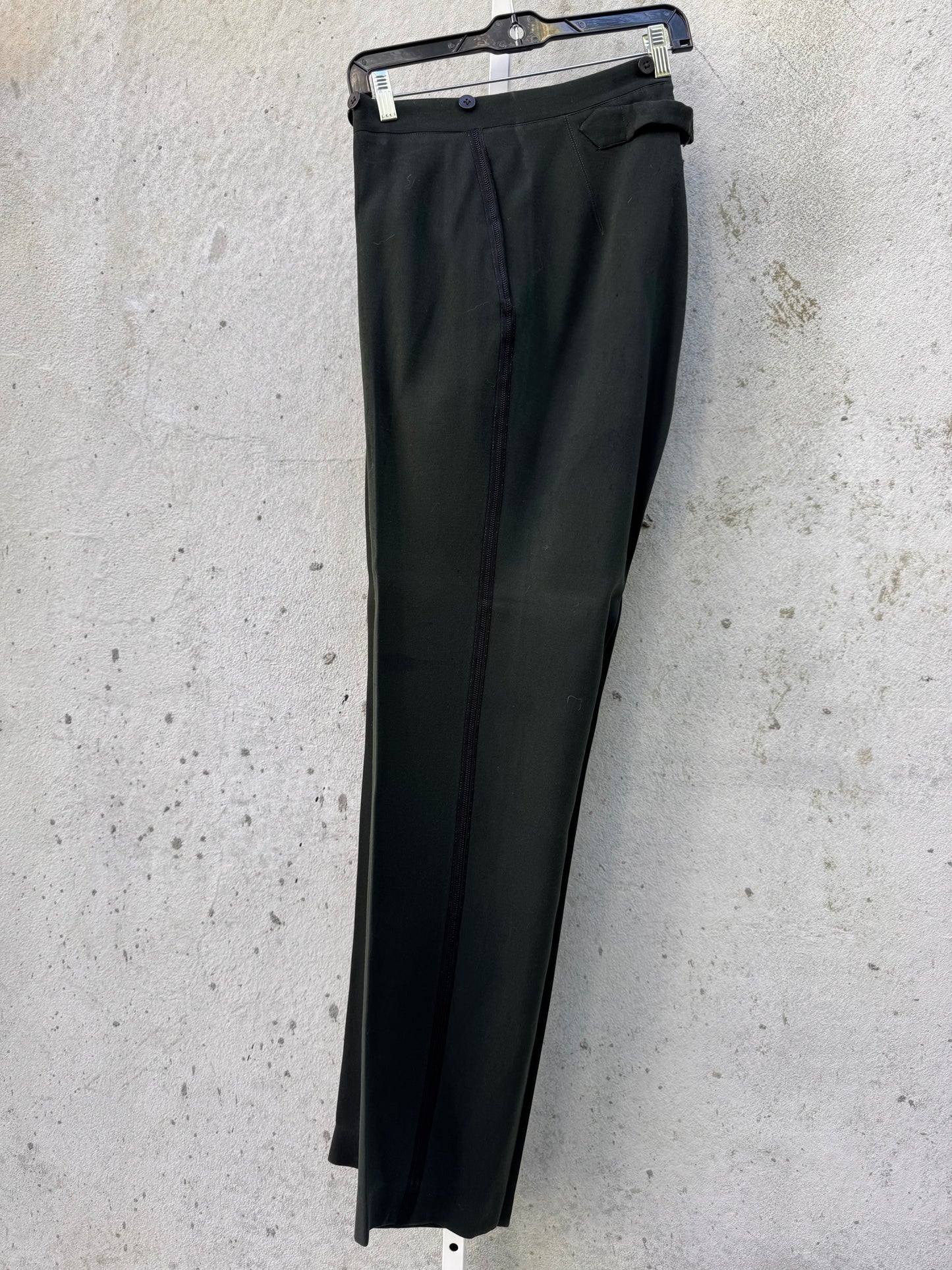 Edwardian Green & Black Tailcoat Vest & Pants Set