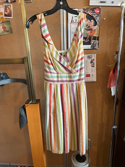 Y2K Eva Franca Multicolor Dress