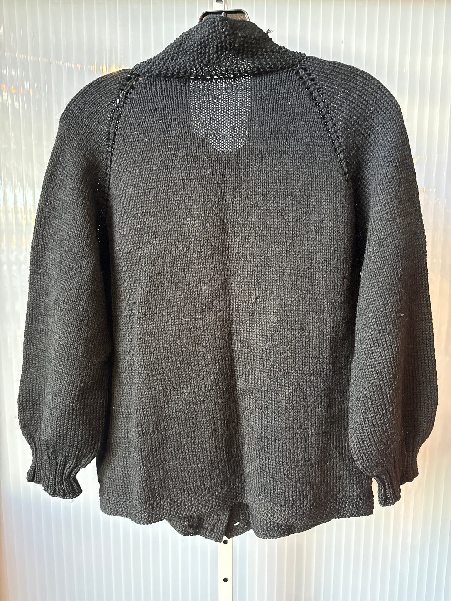 1960s Black Knitted Sweater