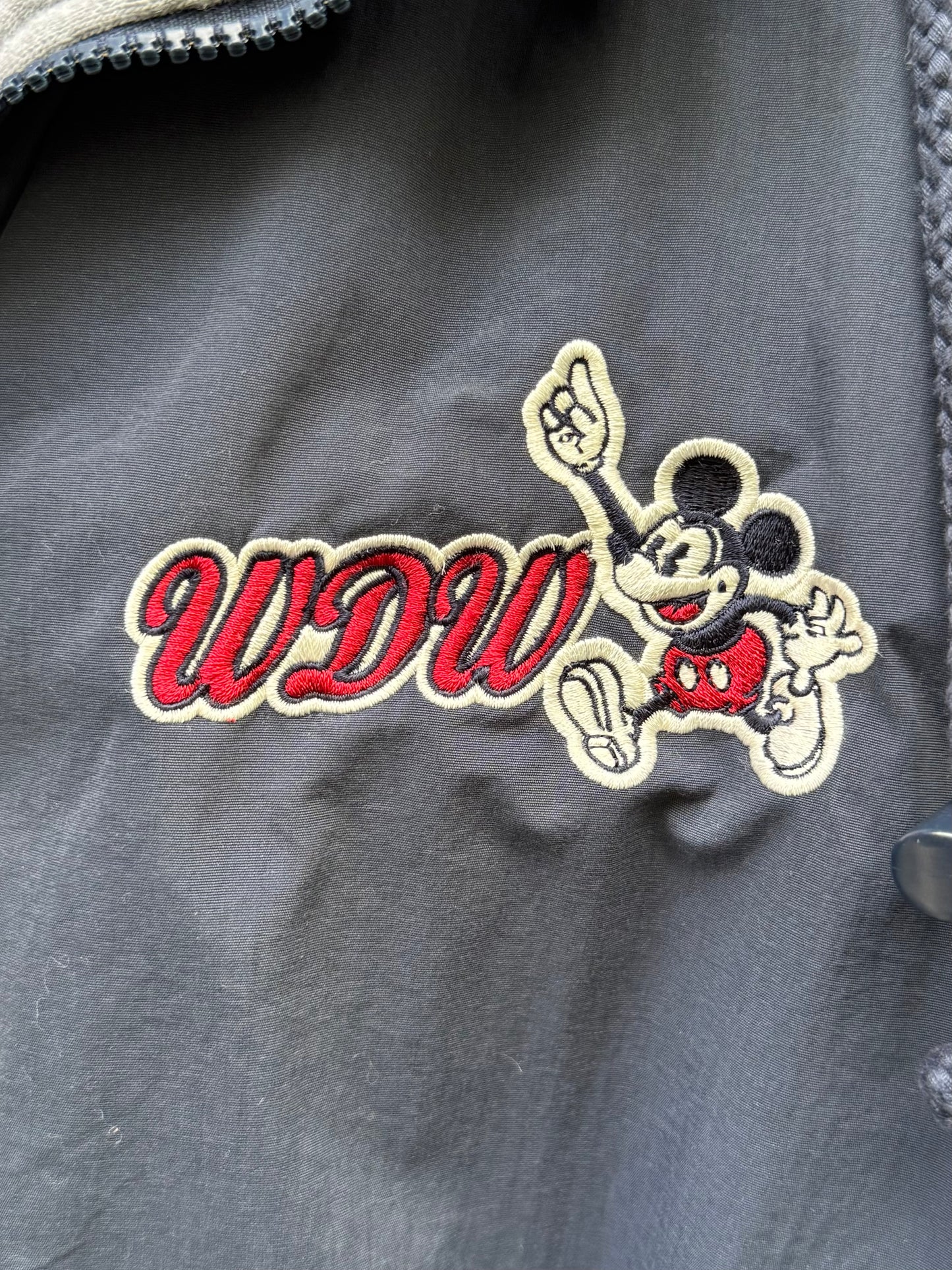 1990s Walt Disney World Zip-Up Jacket w/ Hood